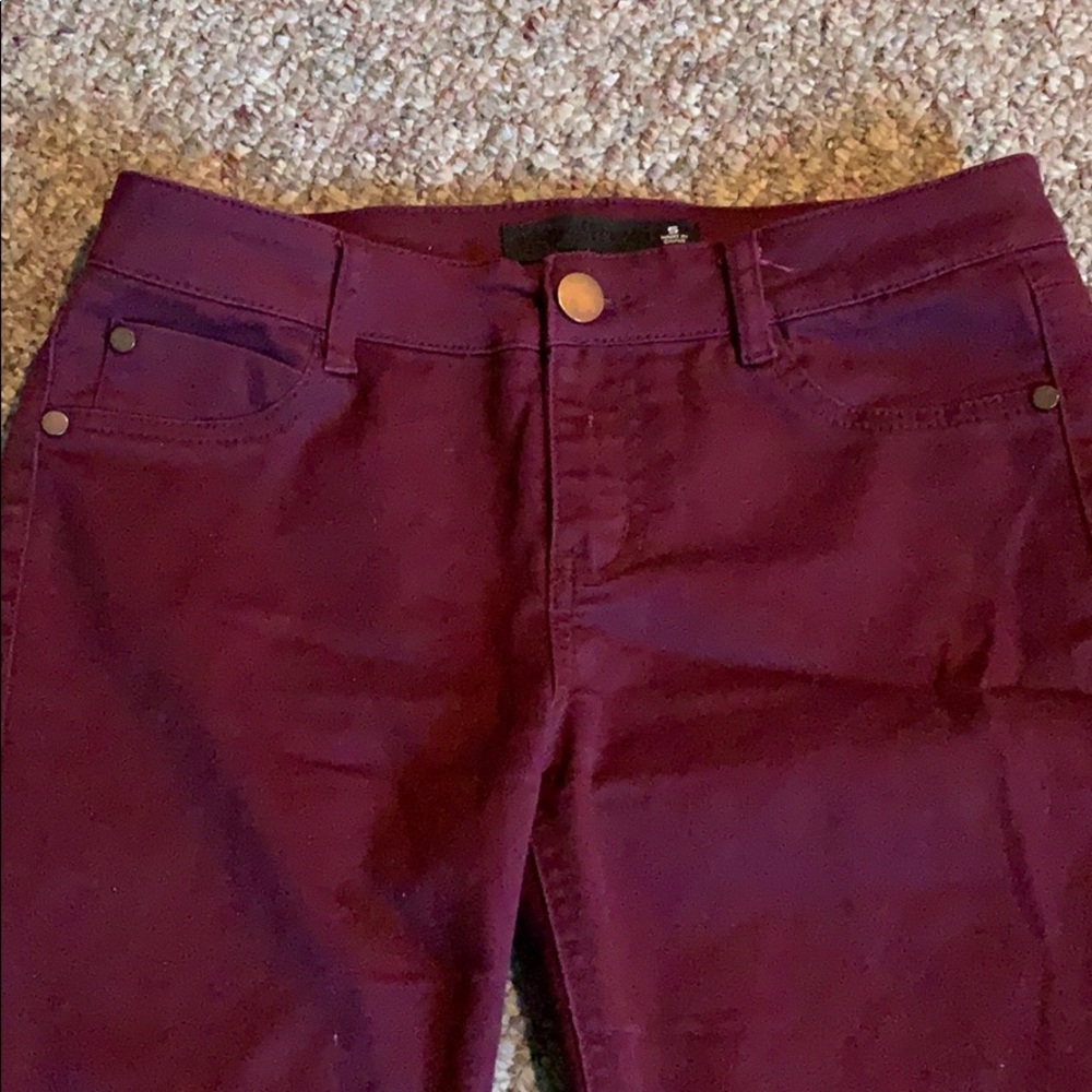 Maroon Pants - Picture 2 of 2
